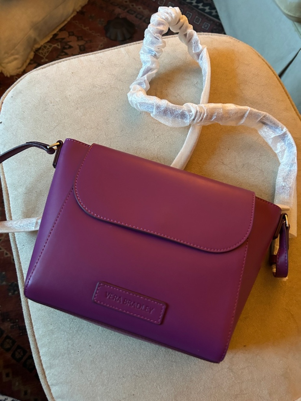 Vera Bradley Plum Purple Crossbody Bag